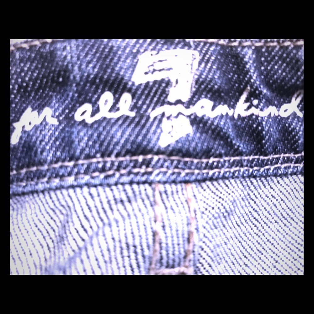 7 For All Mankind 31” Flynt style jeans.